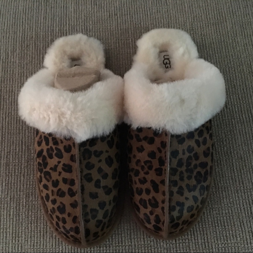 SCUFFETTE II LEOPARD UGG